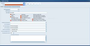 Cadastro de Cfops sistema ERP - Rz ER
