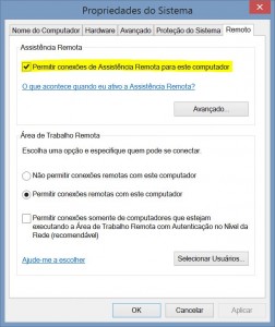 Habilitar suporte Remoto Windows